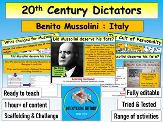 Mussolini : did he deserve his fate?