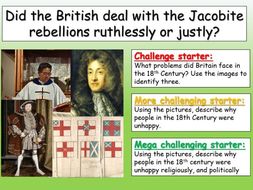 Jacobites : Rebellion | Teaching Resources