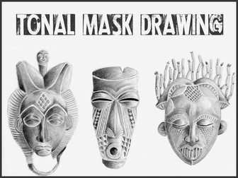 Cultural Mask Drawing Activity