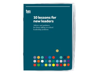 10 lessons for new leaders