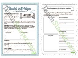 STEM Investigation - Build a Bridge