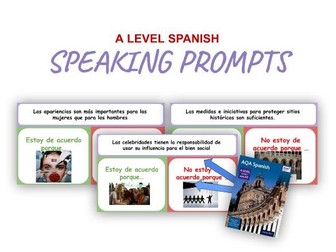 A Level Spanish: Speaking Prompts