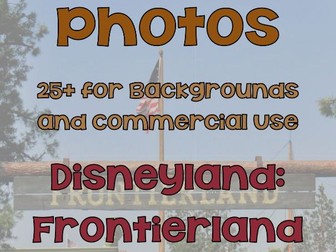 Photographs Around Disneyland: Adventureland
