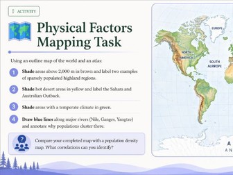 Cambridge iGCSE Geography - 1.4 Population density and distribution