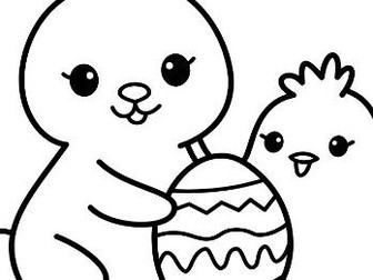 Easter Colouring Book for Kids – 15 Fun & Festive Pages (Ages 3–7)