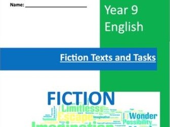 Year 9 fiction booklet