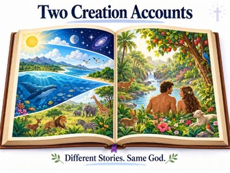 Year 6 RE: Two Creation Accounts – Genesis 1 & 2 (Catholic Curriculum, Lesson 1)