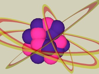 Atomic structure models poster