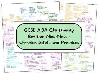 Revision! GCSE Christianity AQA - Revision Mind Maps