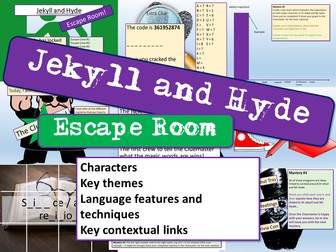 Jekyll and Hyde Escape Room
