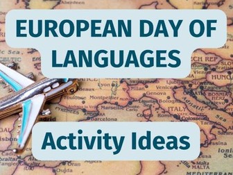 European Day Of Languages - Activity ideas