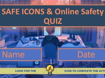 Safe Icons and Online Safety Quiz | Digital Literacy | KS1–KS2 / SEN