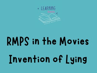 The Invention of Lying: Atheism, Ethics & Religion (4-5 Lesson Film Study)