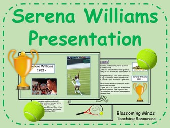 Serena Williams Presentation - Women's History Month