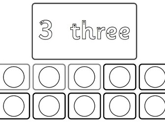 Number trace, count and colour.