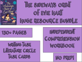 The Sideways Orbit of Evie Hart - Huge Resource Bundle -CBCA Shortlist 2024