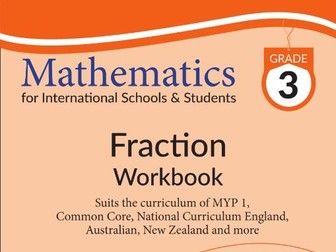 Grade 3 Fractions Worksheet and Workbook | BeeOne