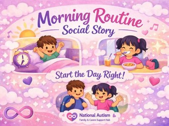 Morning Routine Social Story – Autism