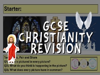 GCSE Christianity Revision Lesson** ASCENTION, TRINITY, SIN AND QUALITIES OF GOD