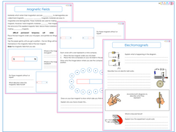 Magnets and Electromagnets Practical and Worksheet