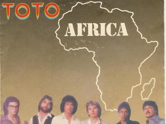 Africa by Toto Class performance pack and Powerpoint with accompanying work booklet