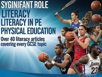 GCSE PE Literacy articles - Every topic