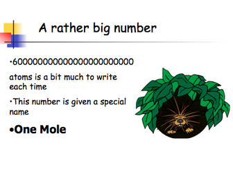 The mole presentation