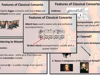 GCSE Music - Classical Concerto Powerpoint