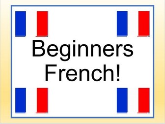 French beginners unit of work