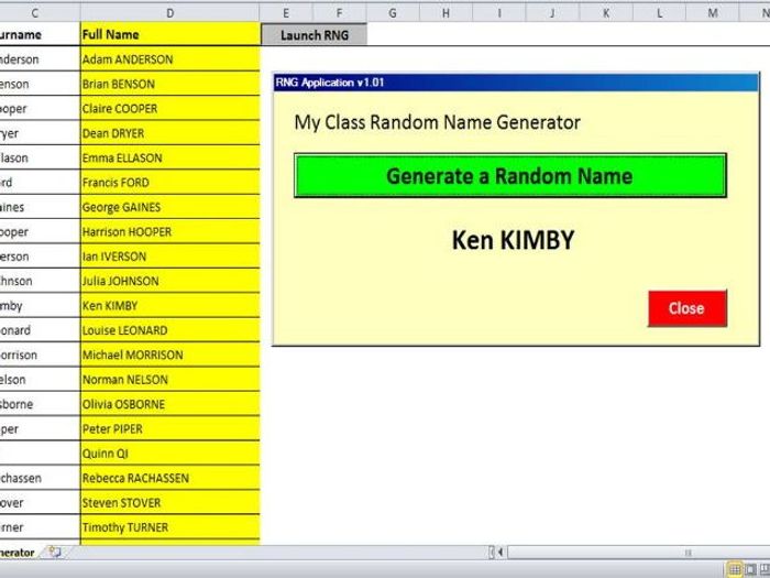 contest random name generator