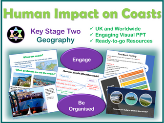 Human Impact on Coasts KS2 Geography