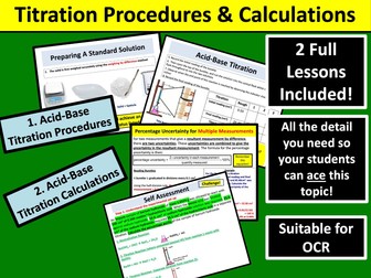 Acid-Base Titrations (A Level Chemistry)