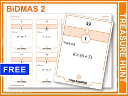 BiDMAS 2 (Treasure Hunt)