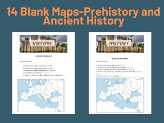Blank Maps-Prehistory and Ancient History