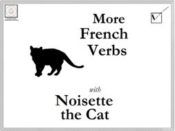 French: More French Verbs with Noisette the Cat