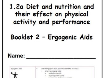 OCR A Level PE - Anatomy and Physiology Work Booklets for the entire course - Bulk buy option