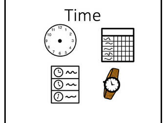 maths: time worksheets and presentation sen
