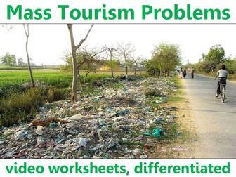 Mass Tourism Problems: video questions, differentiated.