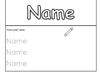 Name Recognition Activities