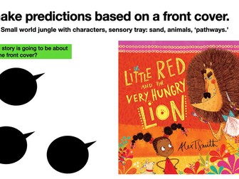 Talk4Writing PowerPoint EYFS - 2 weeks (7 lessons)- Little Red and the Very Hungry Lion