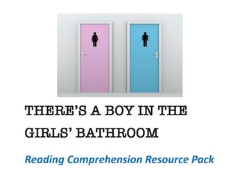 "There's A Boy In The Girls' Bathroom" Reading Comprehension