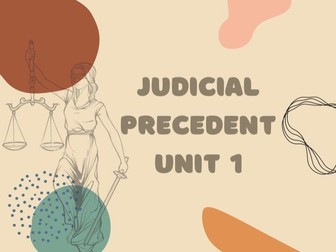Judicial Precedent Sample Essay - English Legal system (A-levels CIE)