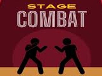 Stage combat scheme of work.