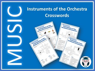 Instruments of the Orchestra Crosswords
