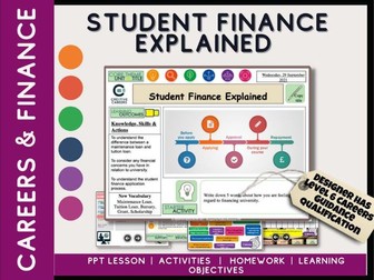 Student Finance Careers Lesson