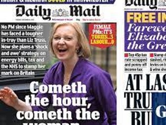 Media Studies: Newspapers - Guardian and Daily Mail