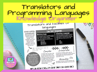 Translators and Programming Languages Knowledge Organiser