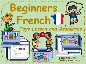 French Toys Lesson and Resources