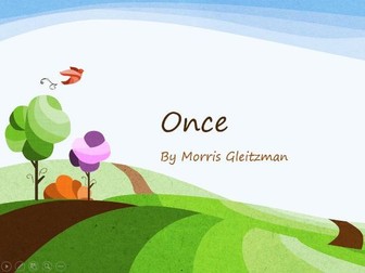 Once by Morris Gleitzman A complete study