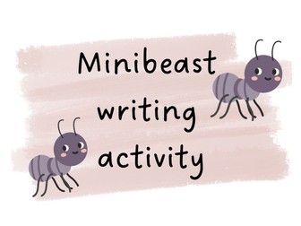 Minibeast Doodle Jar